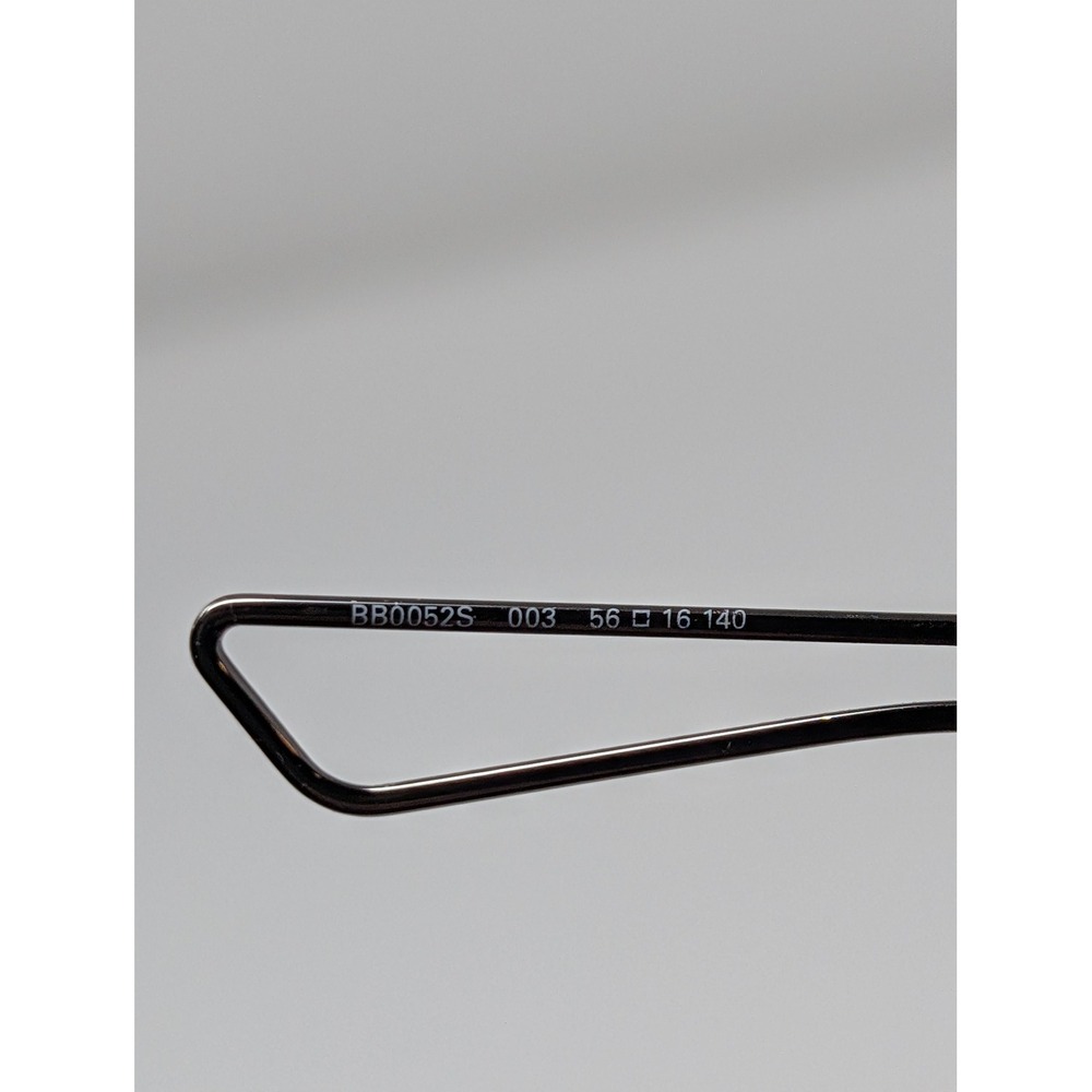 Balenciaga BB0052S Cat Eye Sunglasses Black BB Logo Made in Italy Vacation - Picture 11 of 13